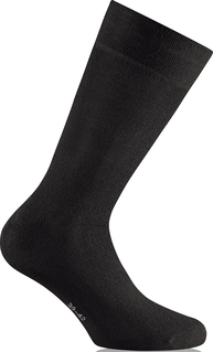 Rohner Tagessocke Basic WO/CO Crew schwarz - 3 Paar